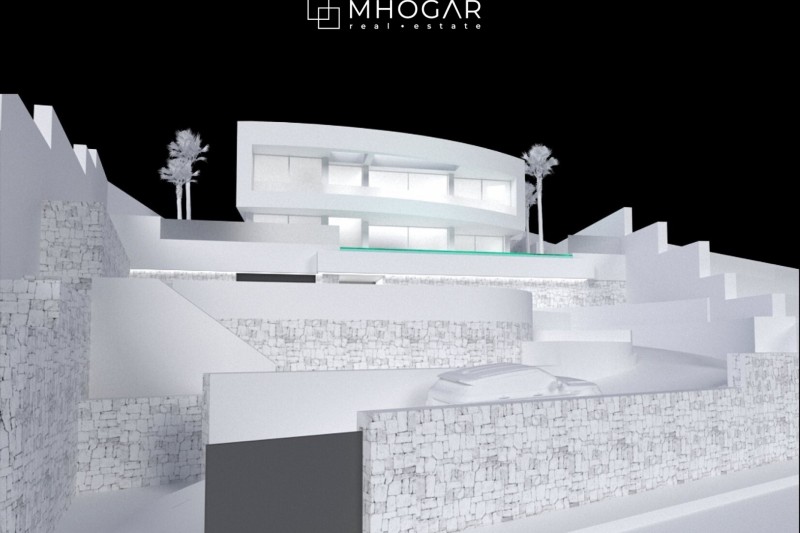 CALPE - VILLA ESPACIOSA Y MODERNA CON VISTAS AL MAR